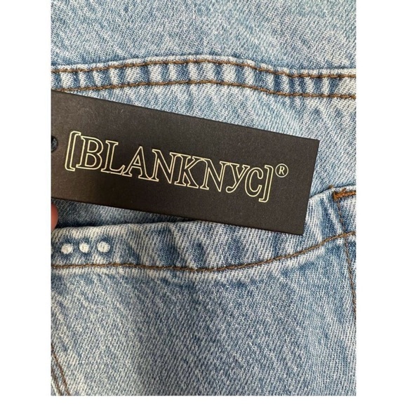 NWT Blank NYC Baxter Straight Leg Five-Pocket Jeans in Personal Best, Size 28 - Picture 9 of 9